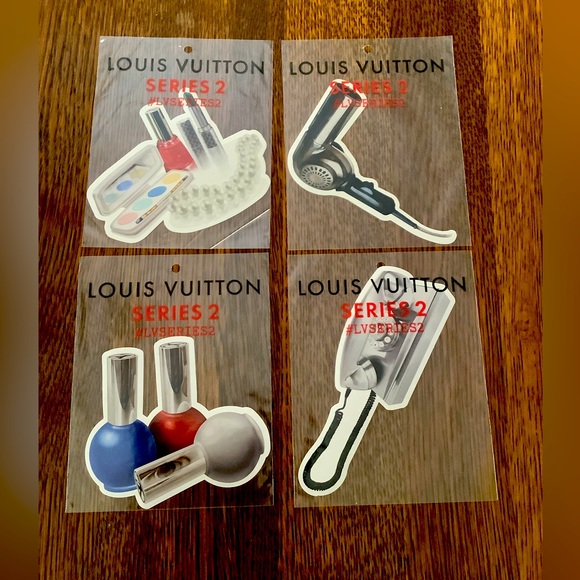 Set of Four Louis Vuitton Series 2 Collectible Stickers - Picture 1 of 1
